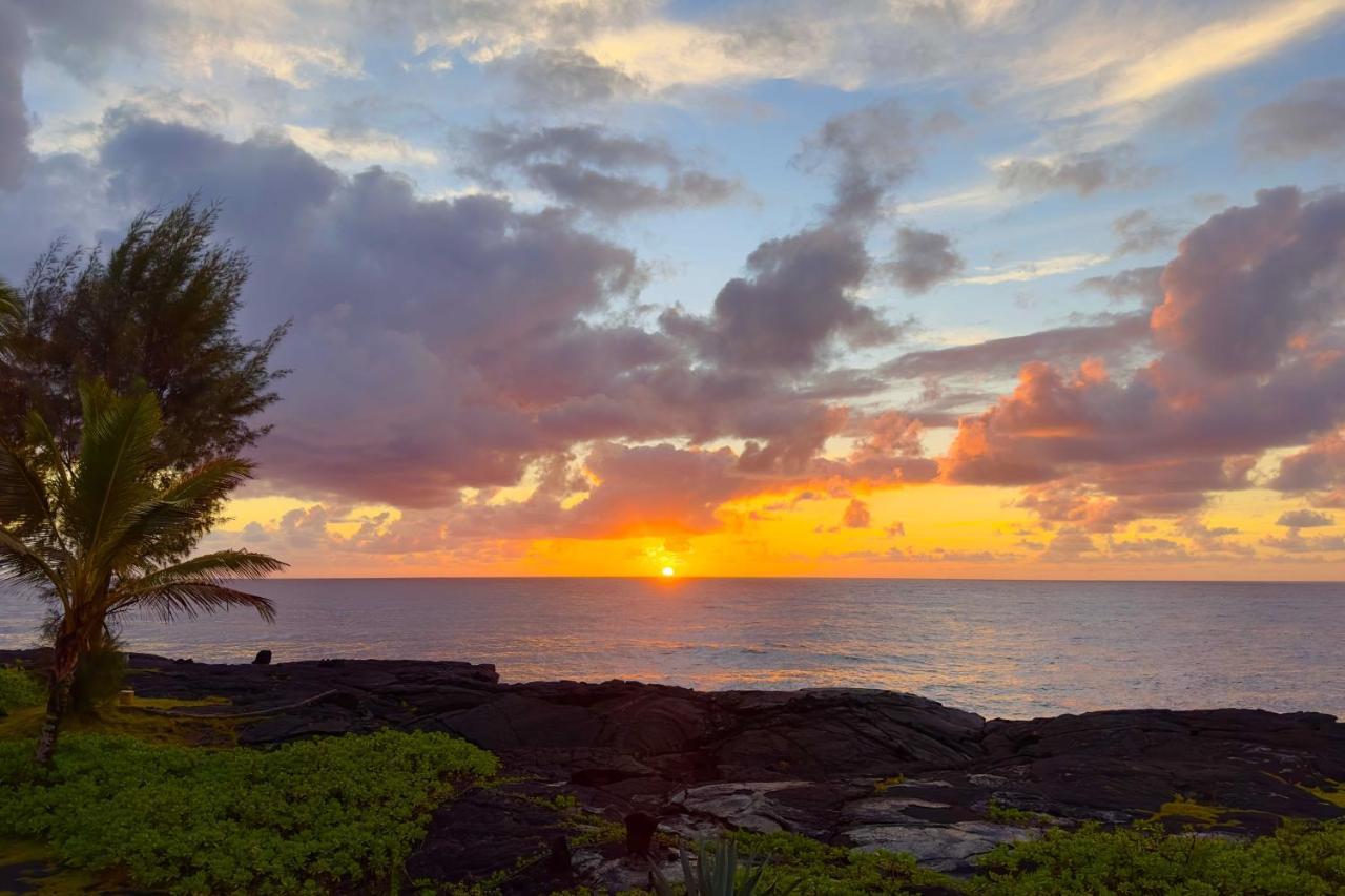Direct Oceanfront, Big Island Home Кио Экстерьер фото