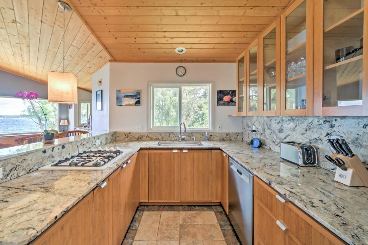 Direct Oceanfront, Big Island Home Кио Экстерьер фото