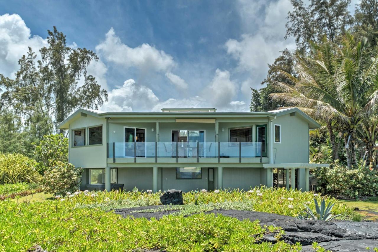 Direct Oceanfront, Big Island Home Кио Экстерьер фото
