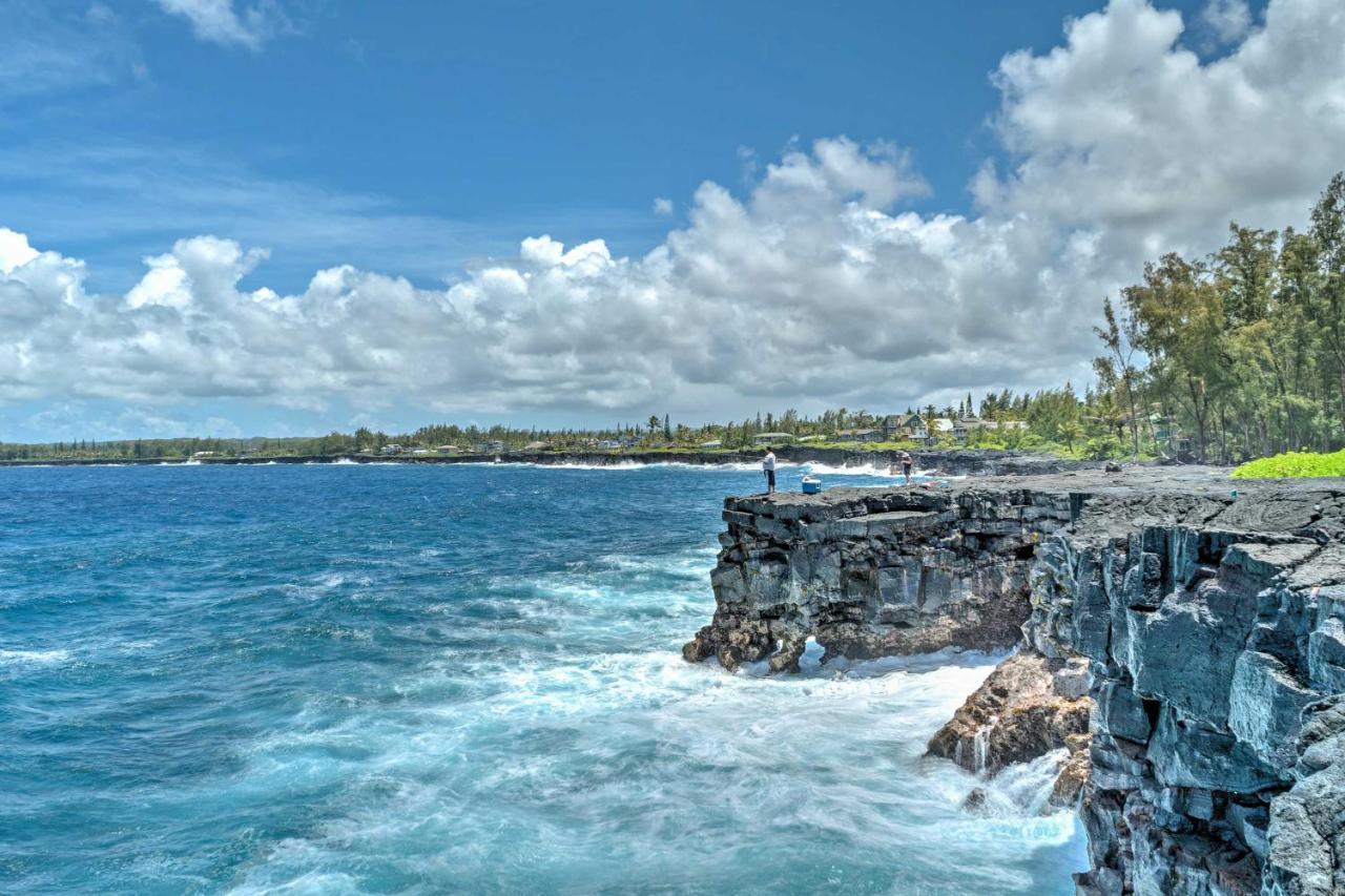 Direct Oceanfront, Big Island Home Кио Экстерьер фото