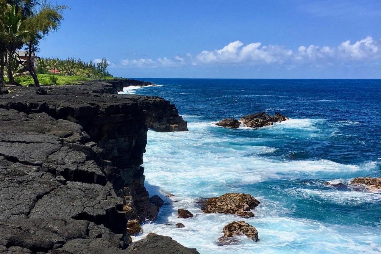 Direct Oceanfront, Big Island Home Кио Экстерьер фото